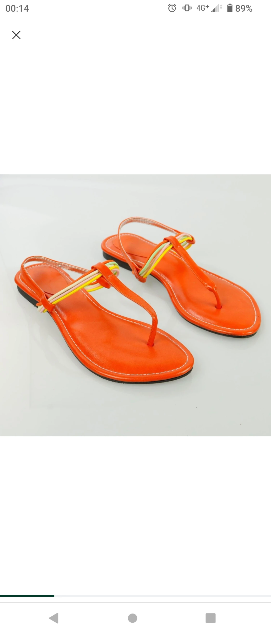 Modiga sandaler med gummiband, storlek39