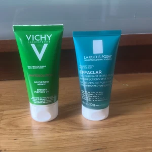 Skincare -  aldrig använd, fick dom som extra med ett köp. Originala priset på vichy är 208kr och det orginala priset på la Roche-posay är 254kr