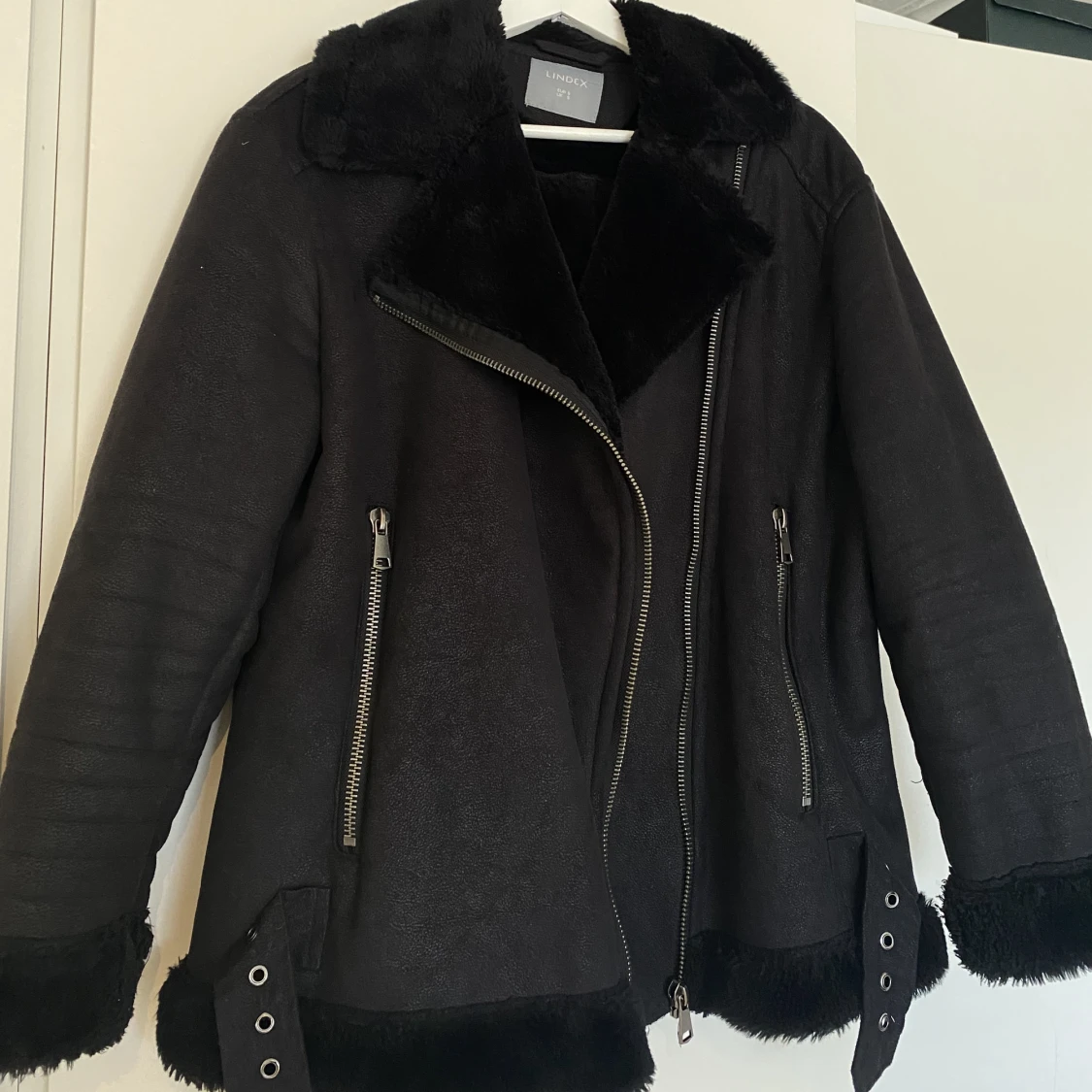 Biker jacka storlek S 