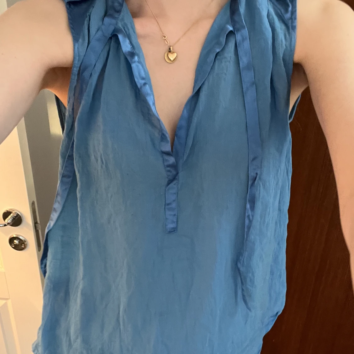 Blå topp från Filippa K - 90