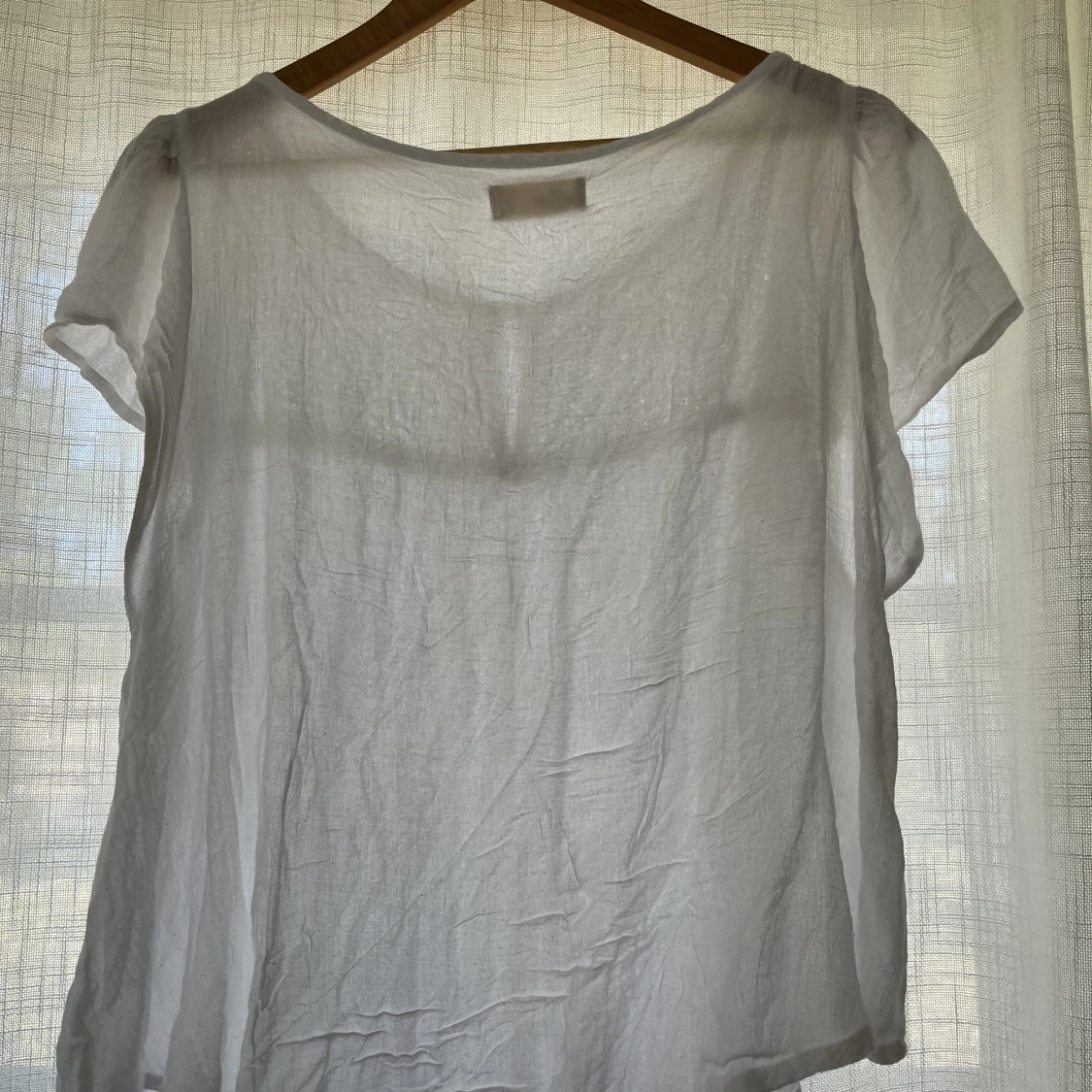 Vit sommar blus - 91