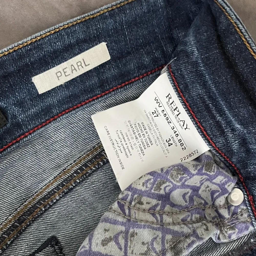 Jättefina Replay Pearl jeans. 27/34. Jeans & Byxor.