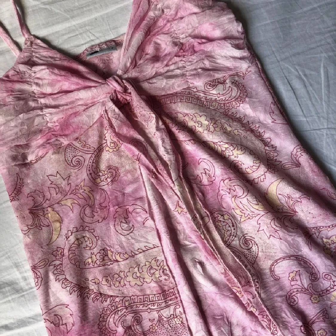 Rosa glittrig topp - 90