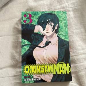 Volym 3 av Chainsaw man manga. Endast läst 1 gång.