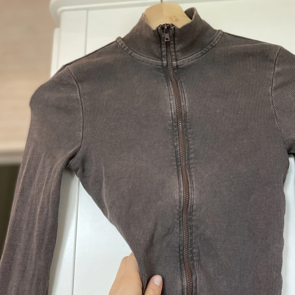 Höstig Zip up tröja/ kofta