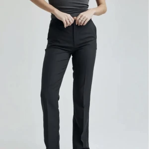 Kostymbyxor  - Säljer mina kostymbyxor som e köpta här p Plick dom sitter int som jag önska så dom kmr int komma till användning tyvärr jätte fina tvättas innan dem skickas använd gärna köp nu (kan även tänka mej o byta till ett par likadana fast 44)