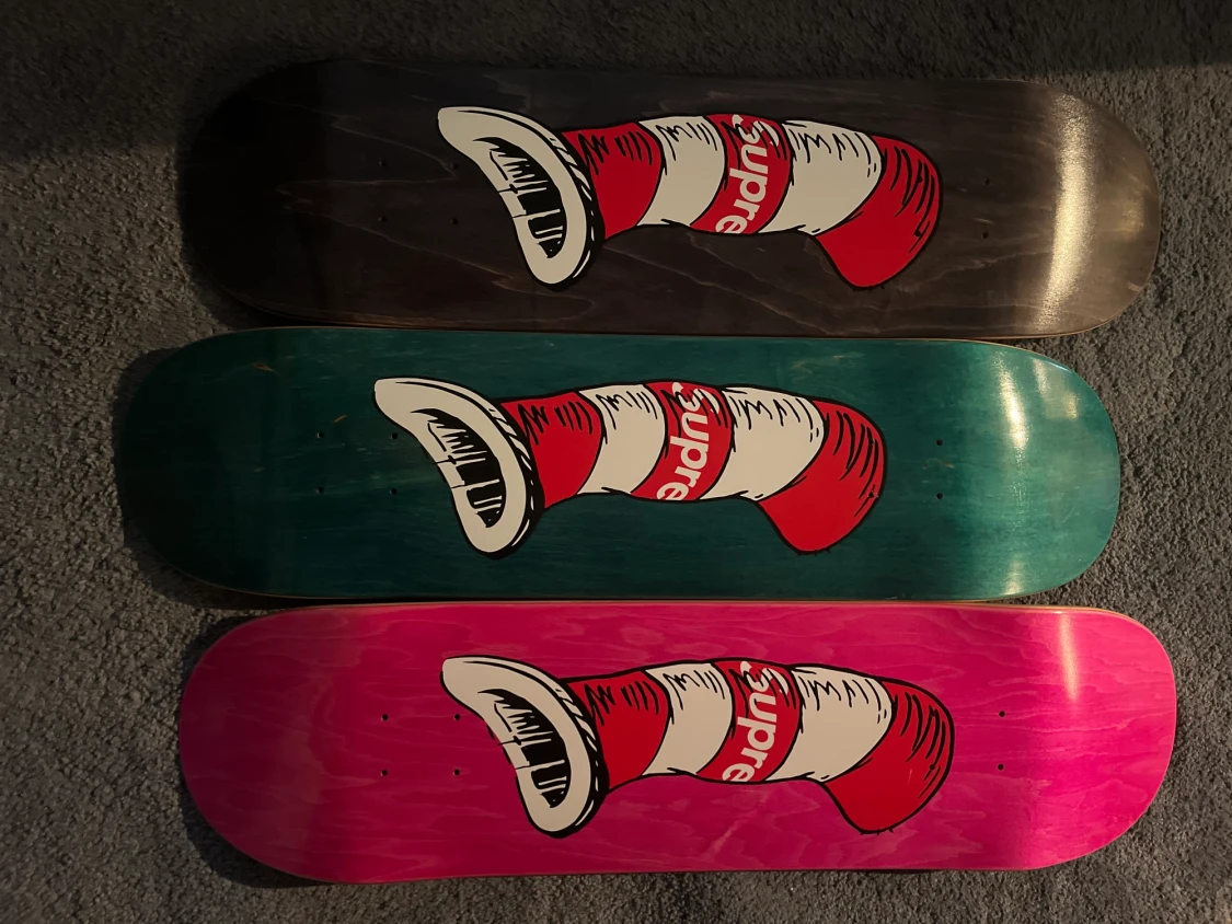 Supreme cat in the hat deck