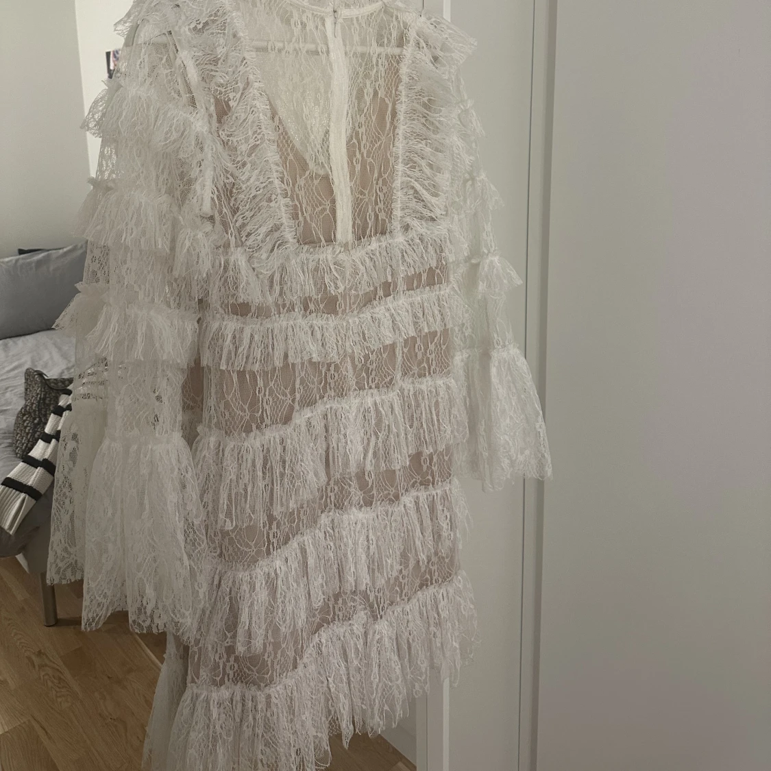 Vit spetsklänning från By Malina - 90