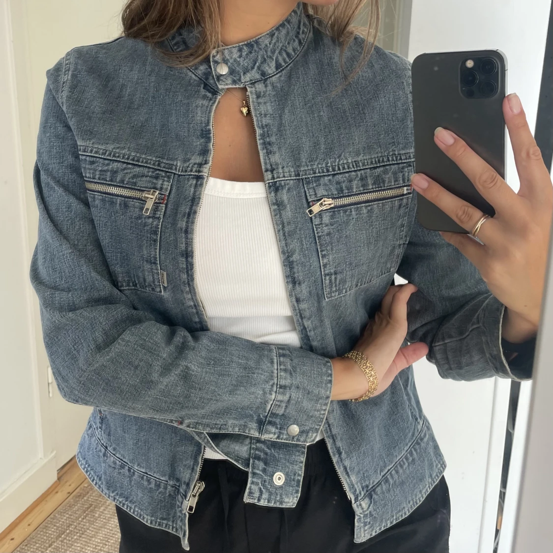 Vintage jeansjacka - 91