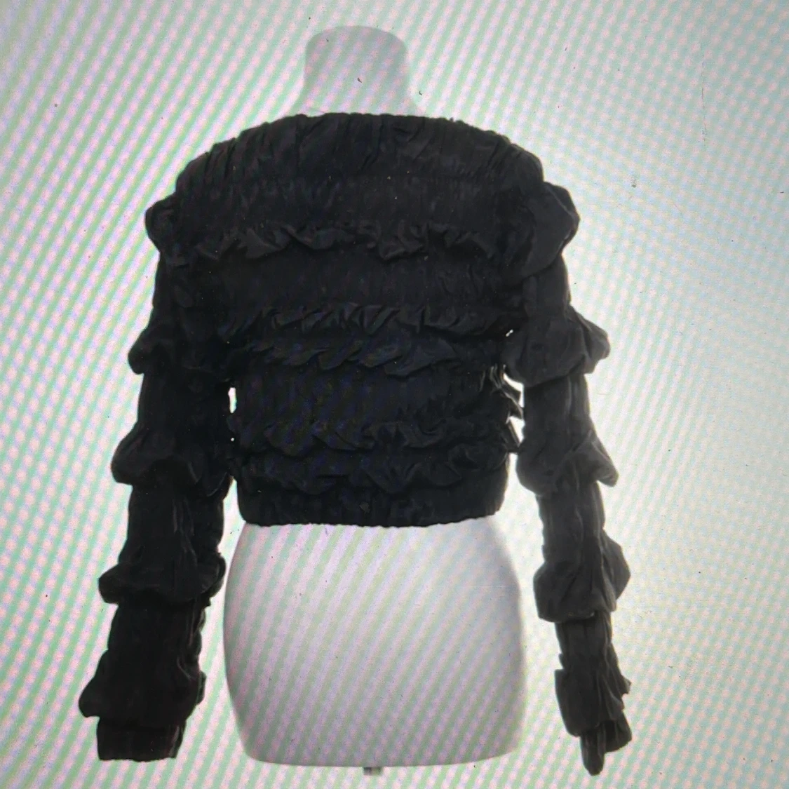 Svart blus från Nelly i storlek small  - 90