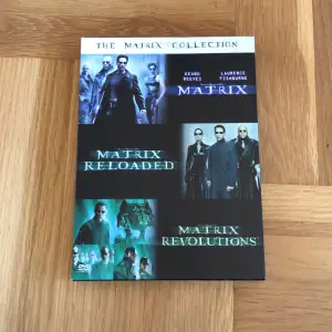 3 stycken The Matrix Collection filmer. 