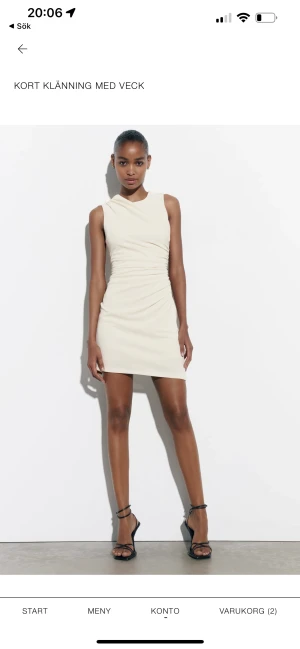 Klänning Zara - Säljer min fina klänning från Zara, inköpt i somras, använd 1 gång 🥰