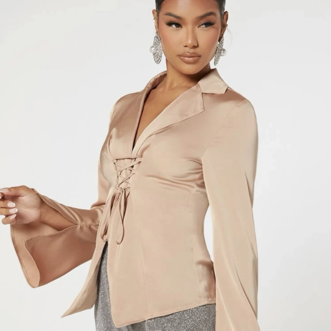 Champagne elegant blazer  - 91