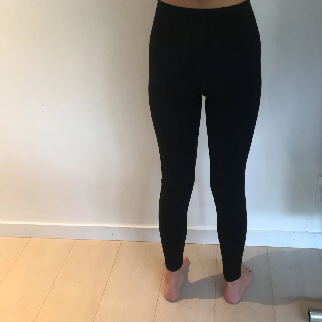 Svarta/navy seamless tights - 91