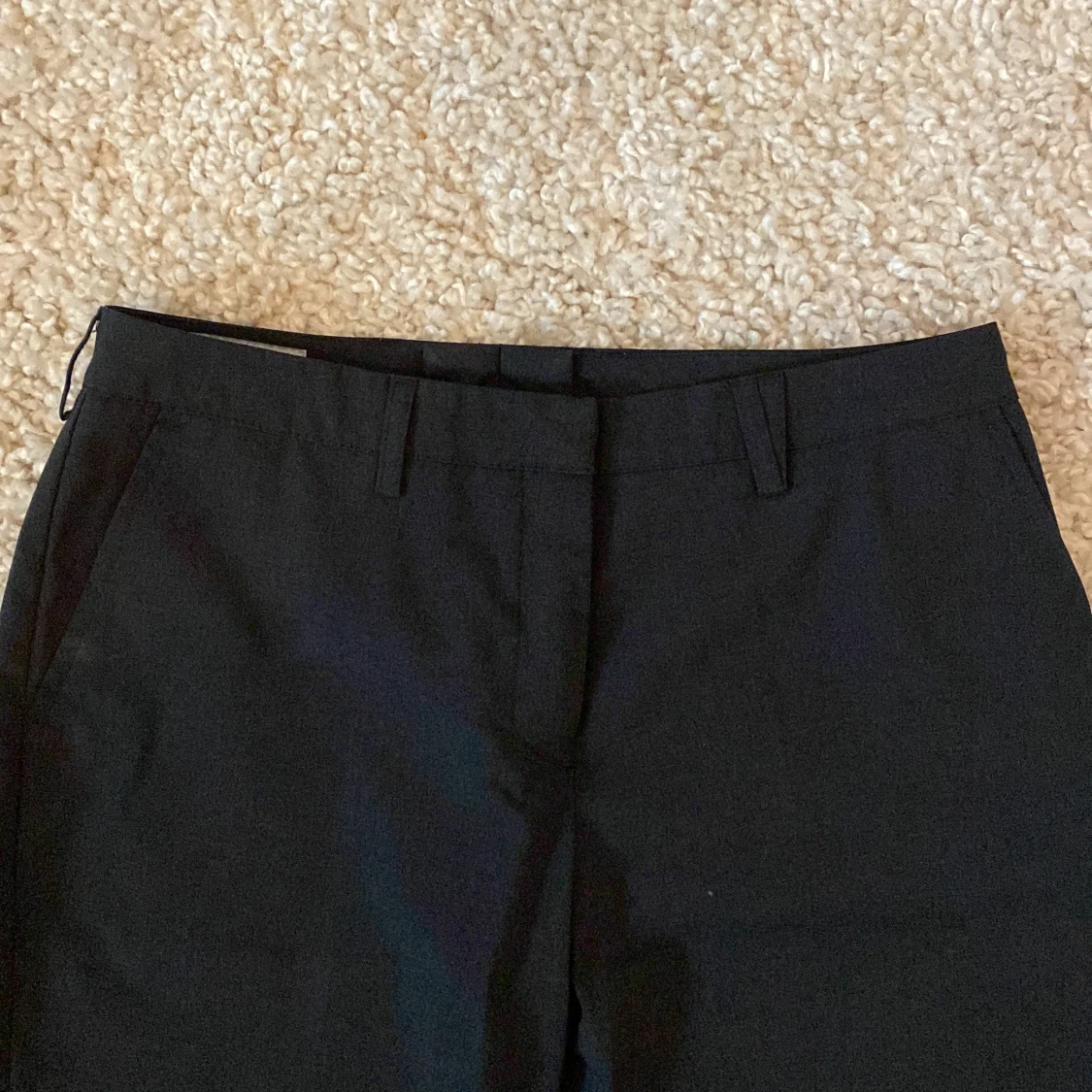 Mörkgrå kostymbyxor - 90