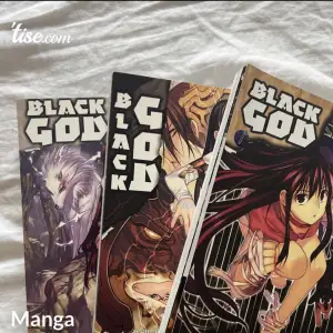 Black god manga, köpt begagnad men har bra skick 💞