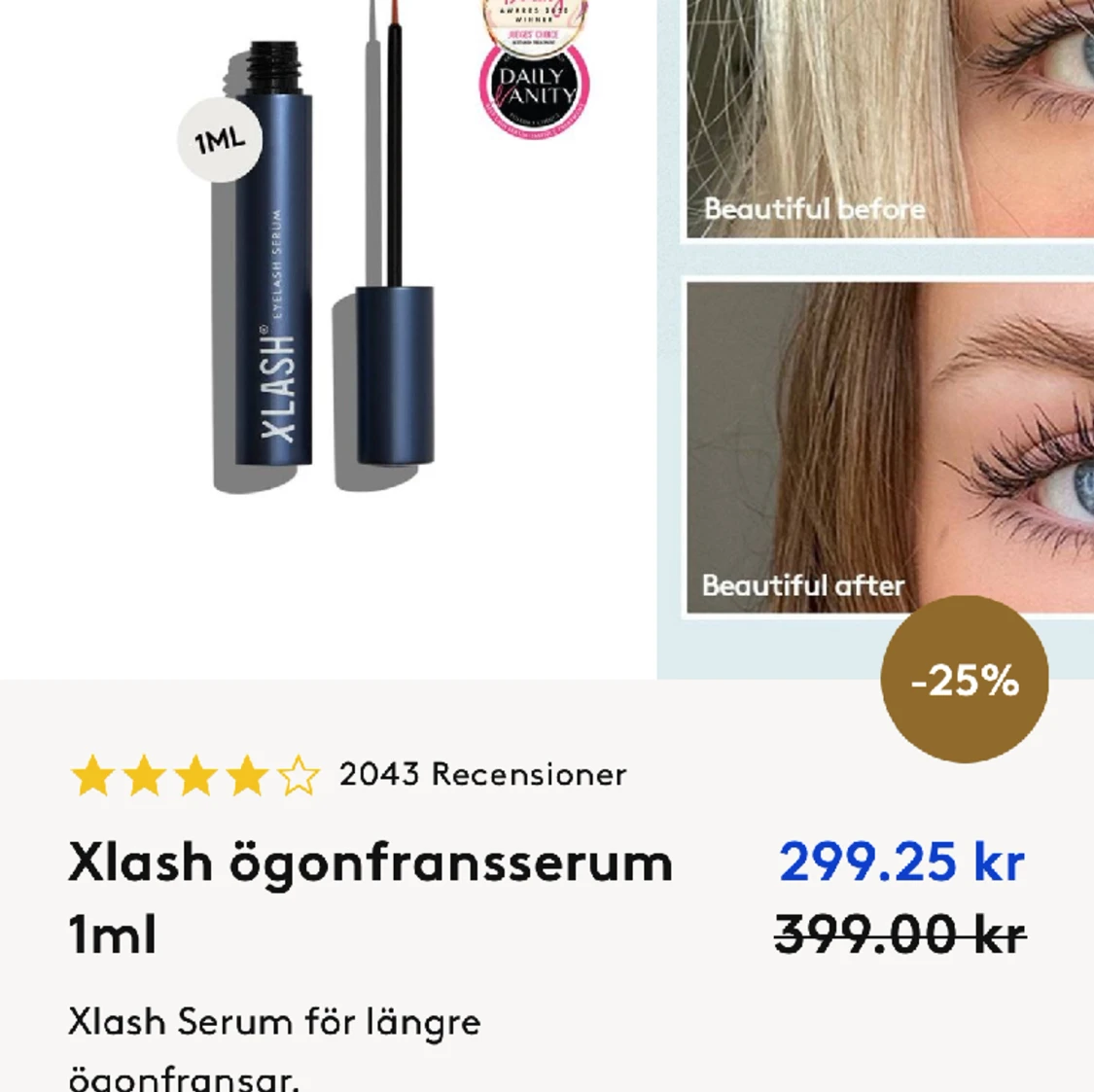 XLASH serum - 91