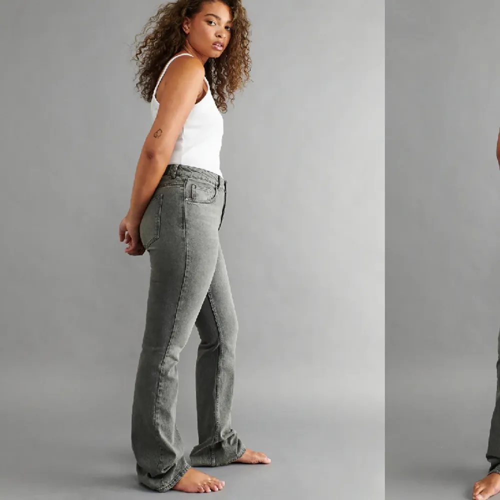Ett par full leanght flera jeans i storlek 34. Använda sparsamt . Jeans & Byxor.