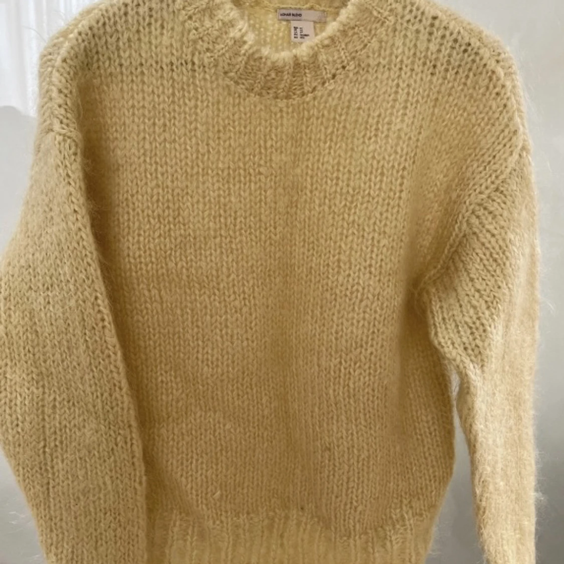 Mohair stickad tröja - 91