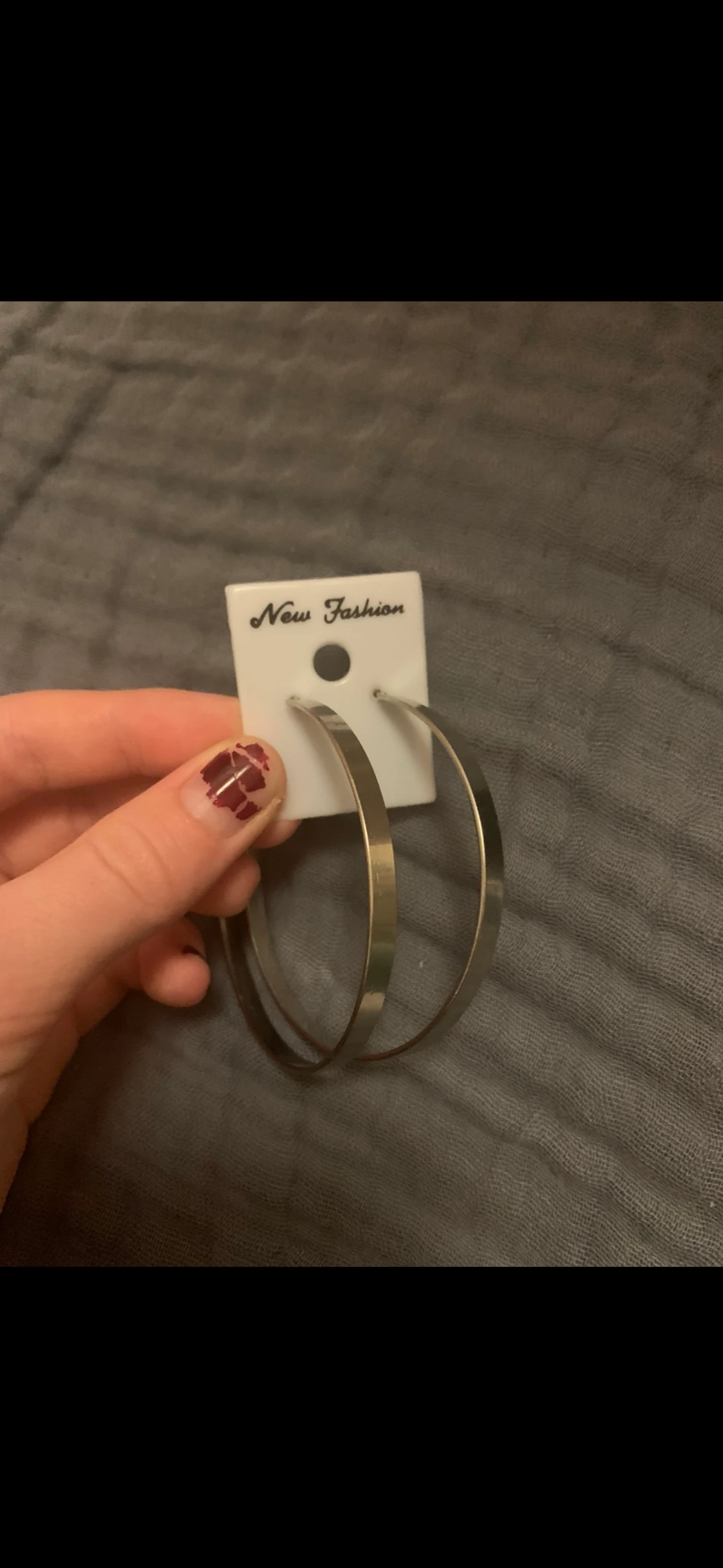 Örhängesringar silver