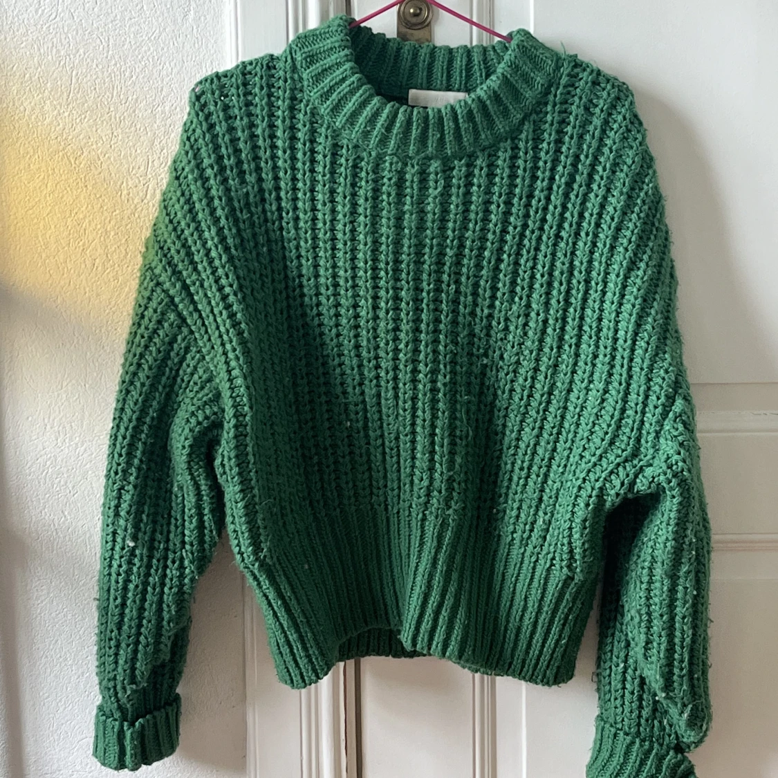 Stickad tröja 