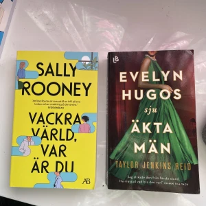 Pocketböcker  - Säljer boken ”sju äkta män” och ”vacker värld, var är du”. 