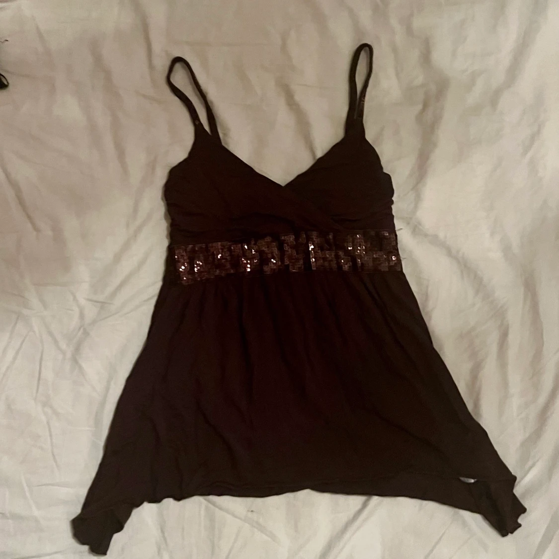 Topp med paljetter - 90