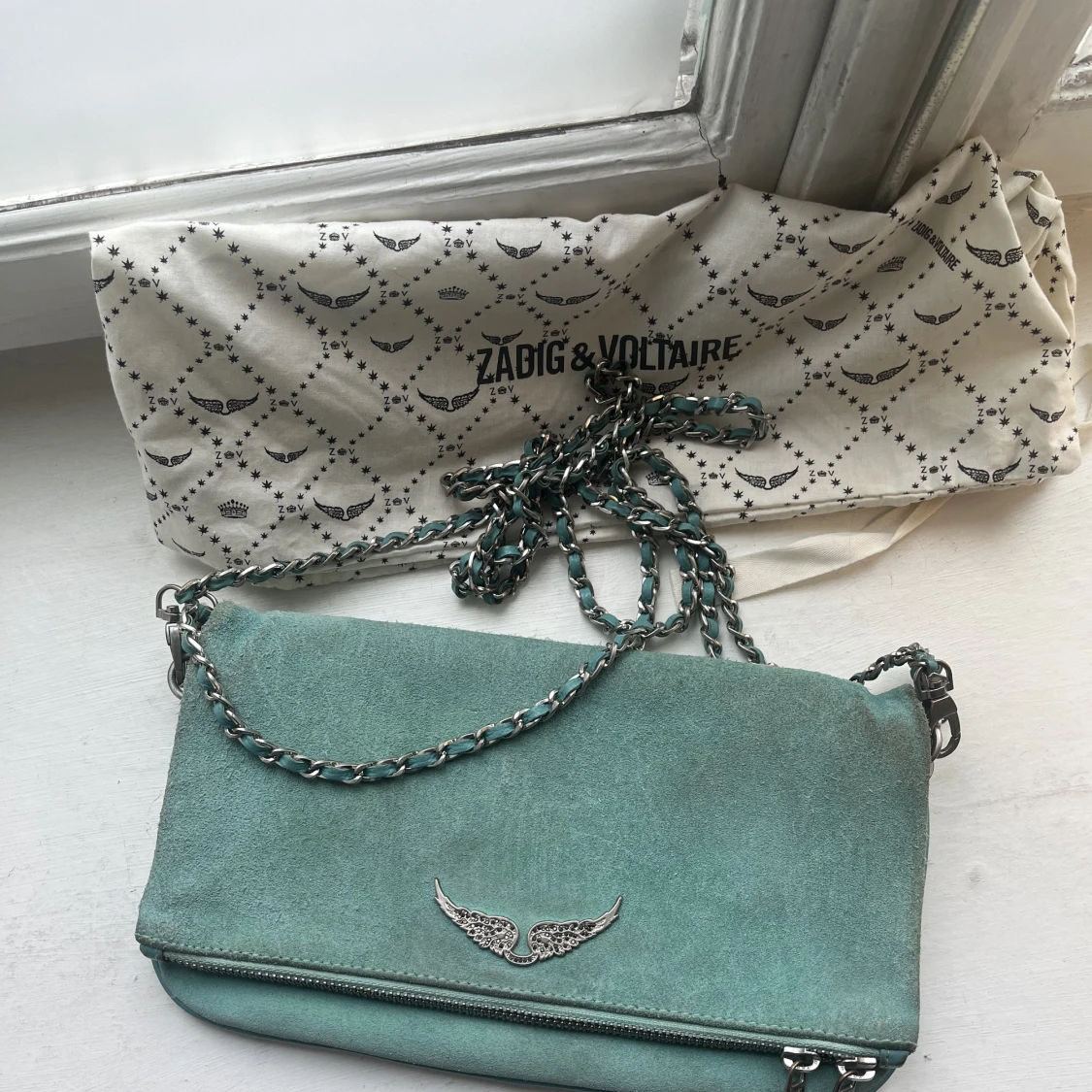 Turkos Zadig & Voltaire väska - 90