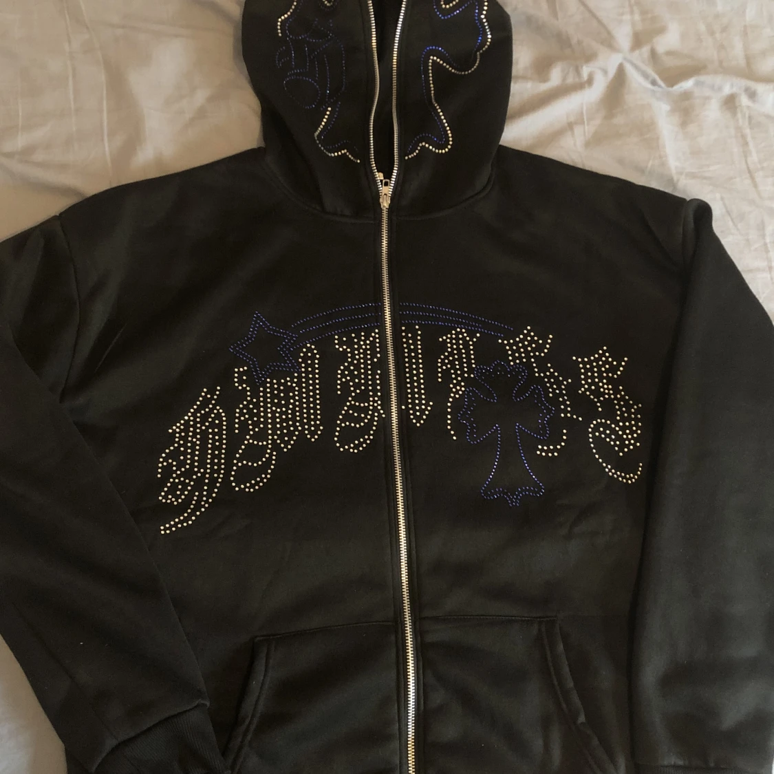 Rhinestone hoodie 