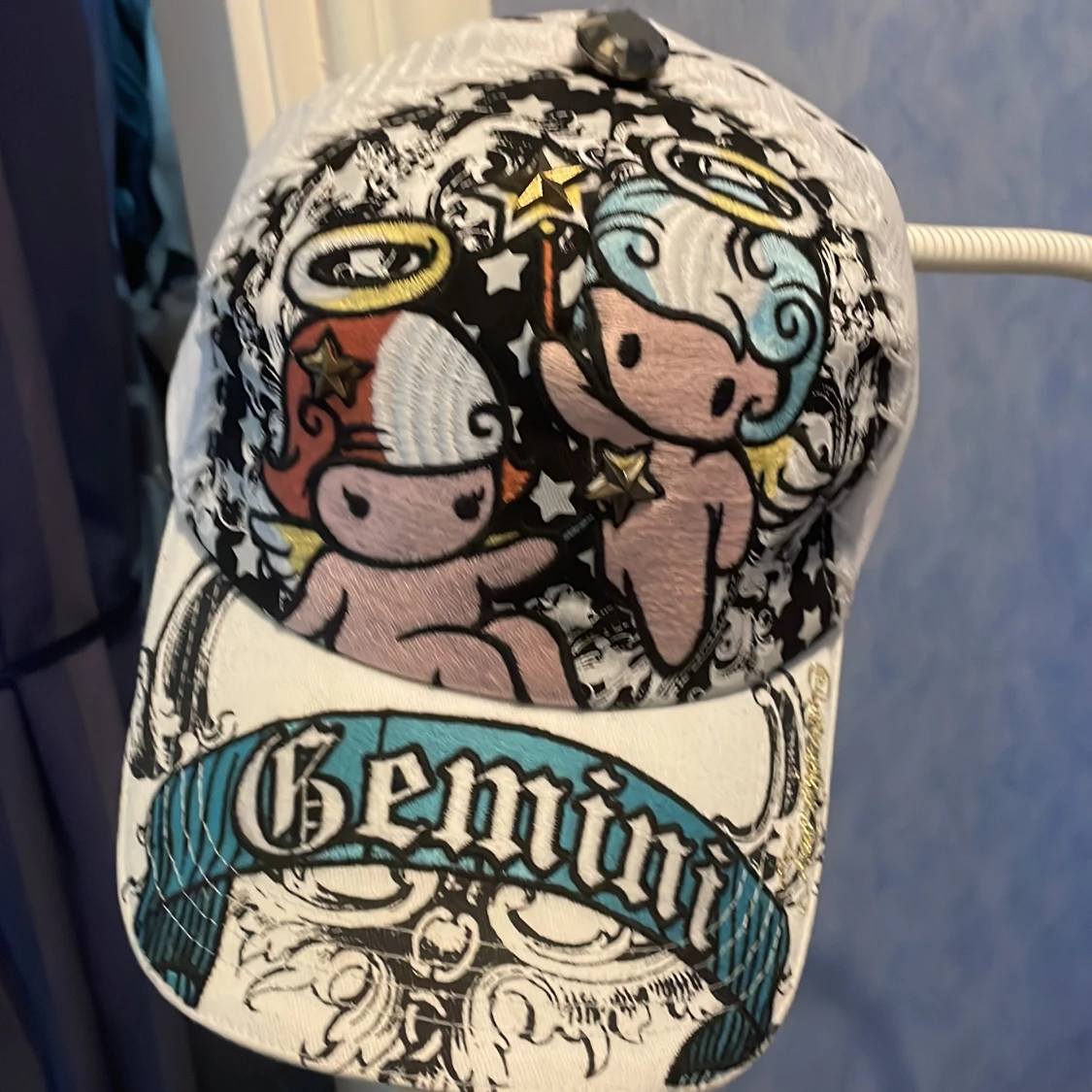  Rare Four 41 Rhinestone Baseballcap