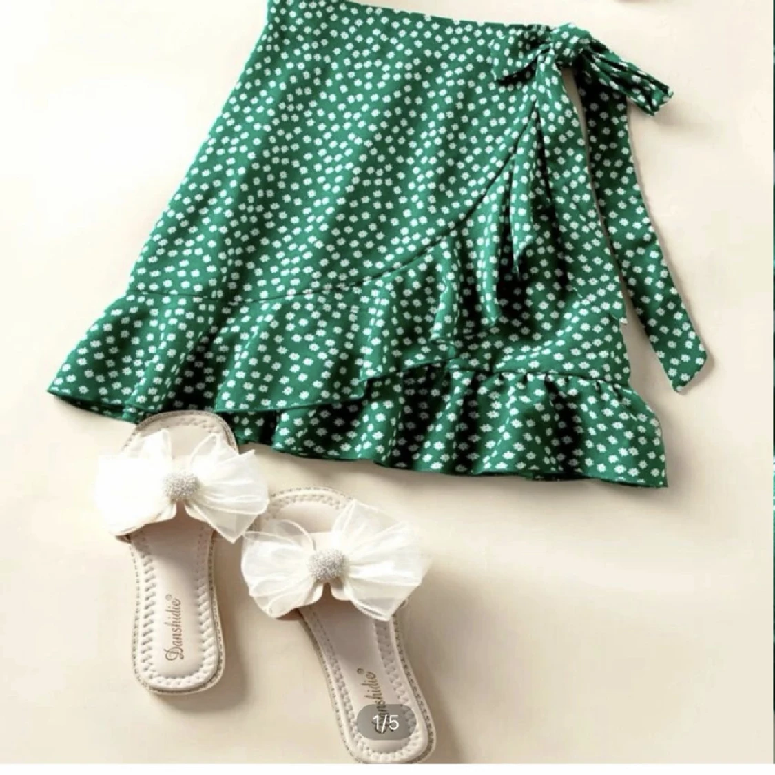 Grön sommar kjol 💚 - 91