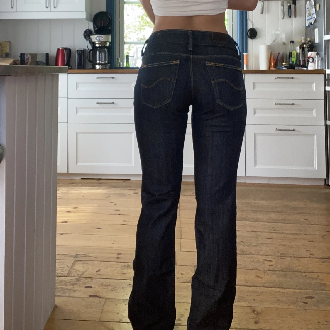 Lågmidjade jeans - 90