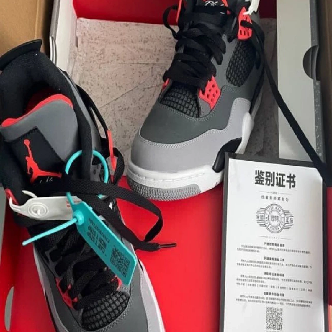 Jordan 4 "Infrared" - 91