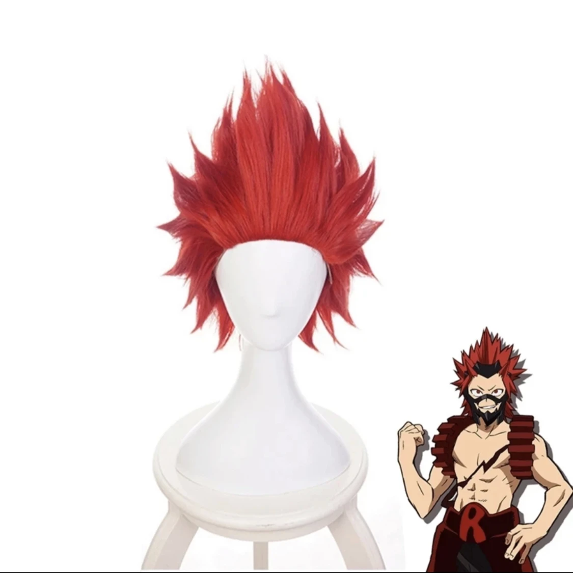 kirishima cosplay peruk