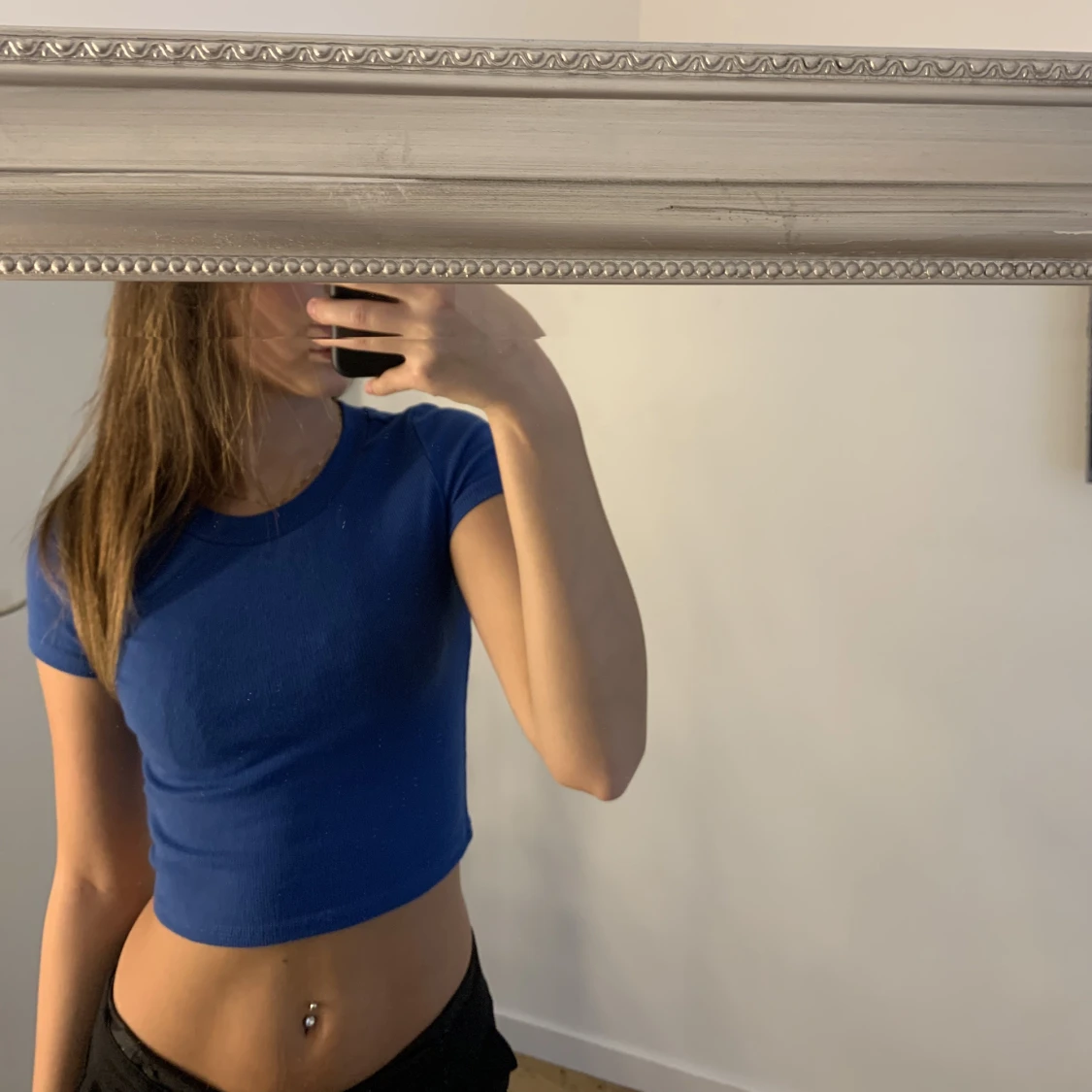 Croppad t-shirt - 90