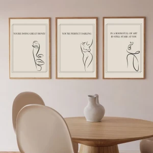 Posters - SELF LOVE TALK - Finns i beige & vitt 🤎 Se prislista för mått & priser 