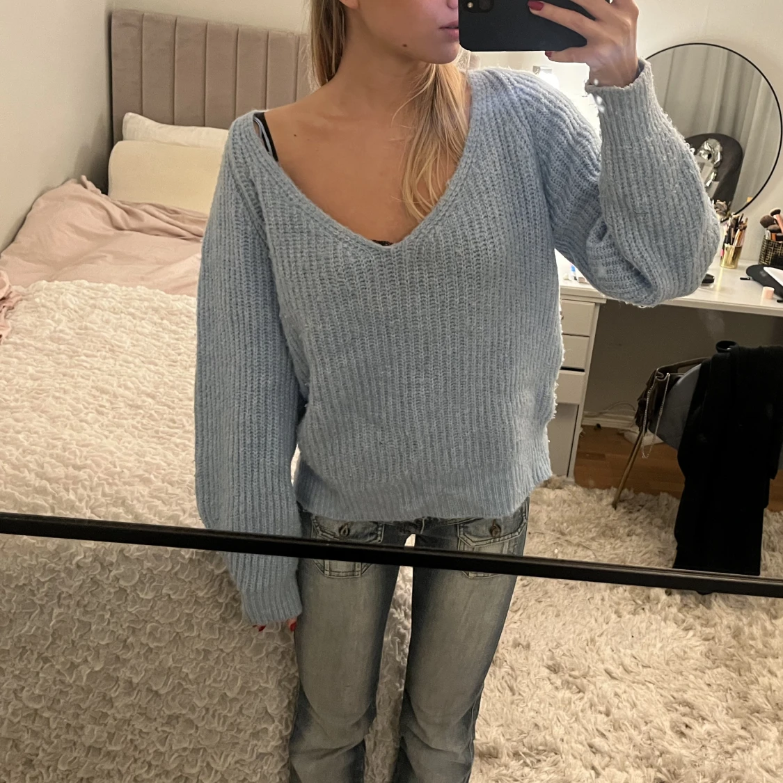 Stickad tröja  - 91