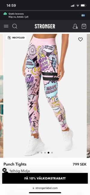  Stronger tights  -  Säljer mina rosa Stronger tights för att jag inte få användning av den nypris 799 men säljer dom för 400kr+frakt  pris kan diskuteras 🎀 vid intresse får man fler bilder 