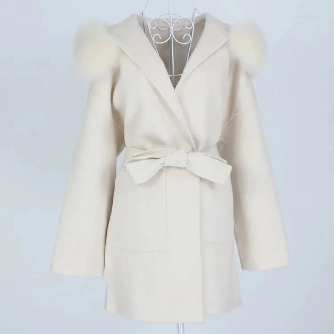 Päls kappa i light - 90