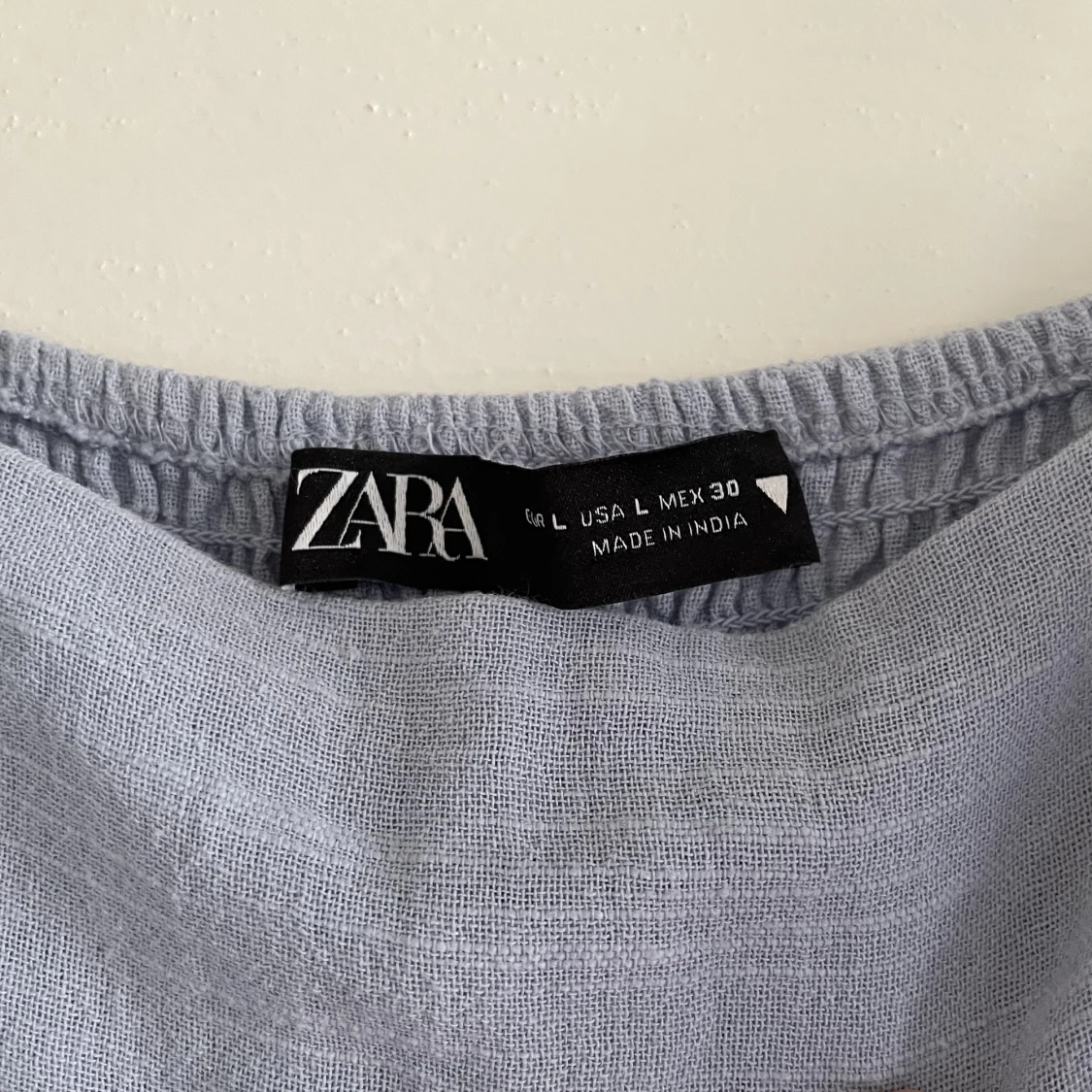 Blå zara klänning  - 43