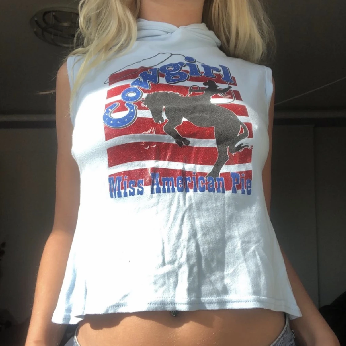 Retro Cowgirl top