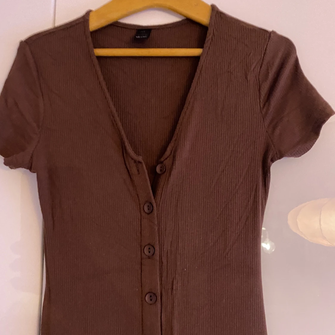 Maxiklänning med knäppning - 91