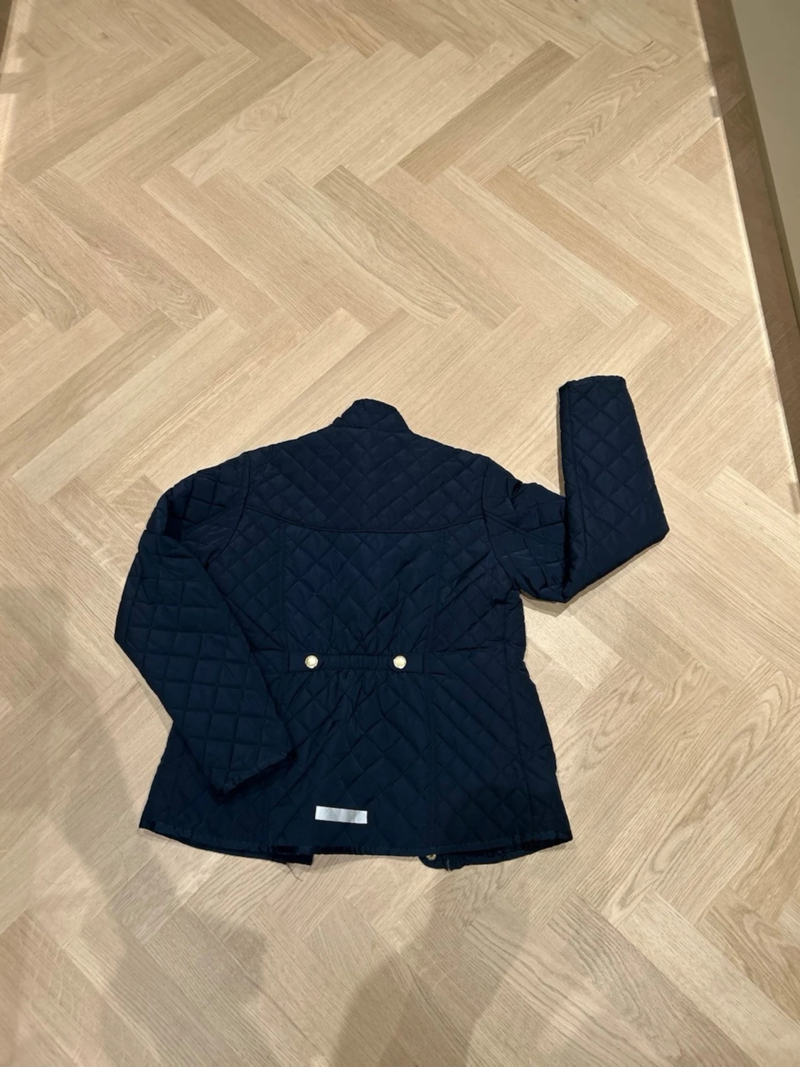 Marinblå quiltad jacka Hampton Republic - 1