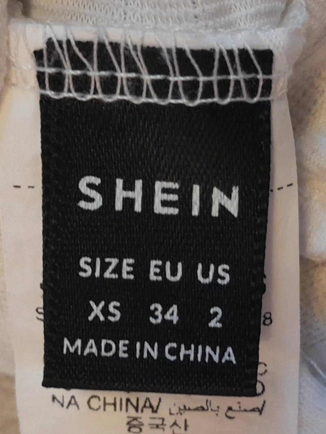 Vit bandeau tubtopp från SHEIN - 3