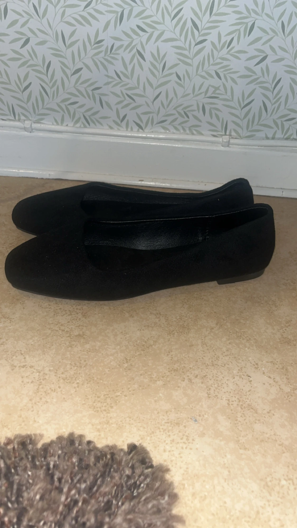 Svarta ballerinaskor med rund tå - 1