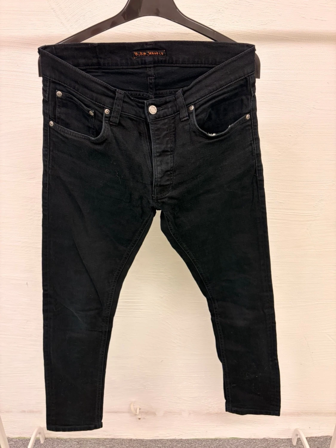 Svarta skinny jeans från Nudie