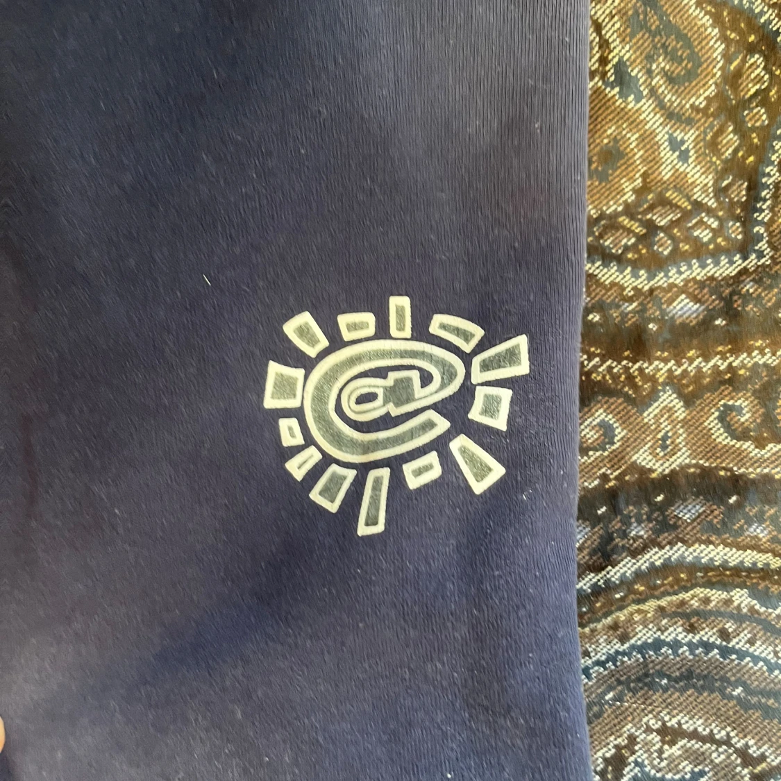 Mörkblå mjukisbyxor ADWYSD - 3