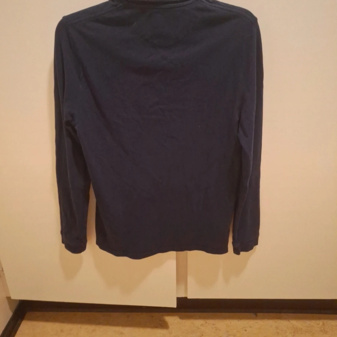 Mörkblå långärmad pikétröja Lyle & Scott - 1