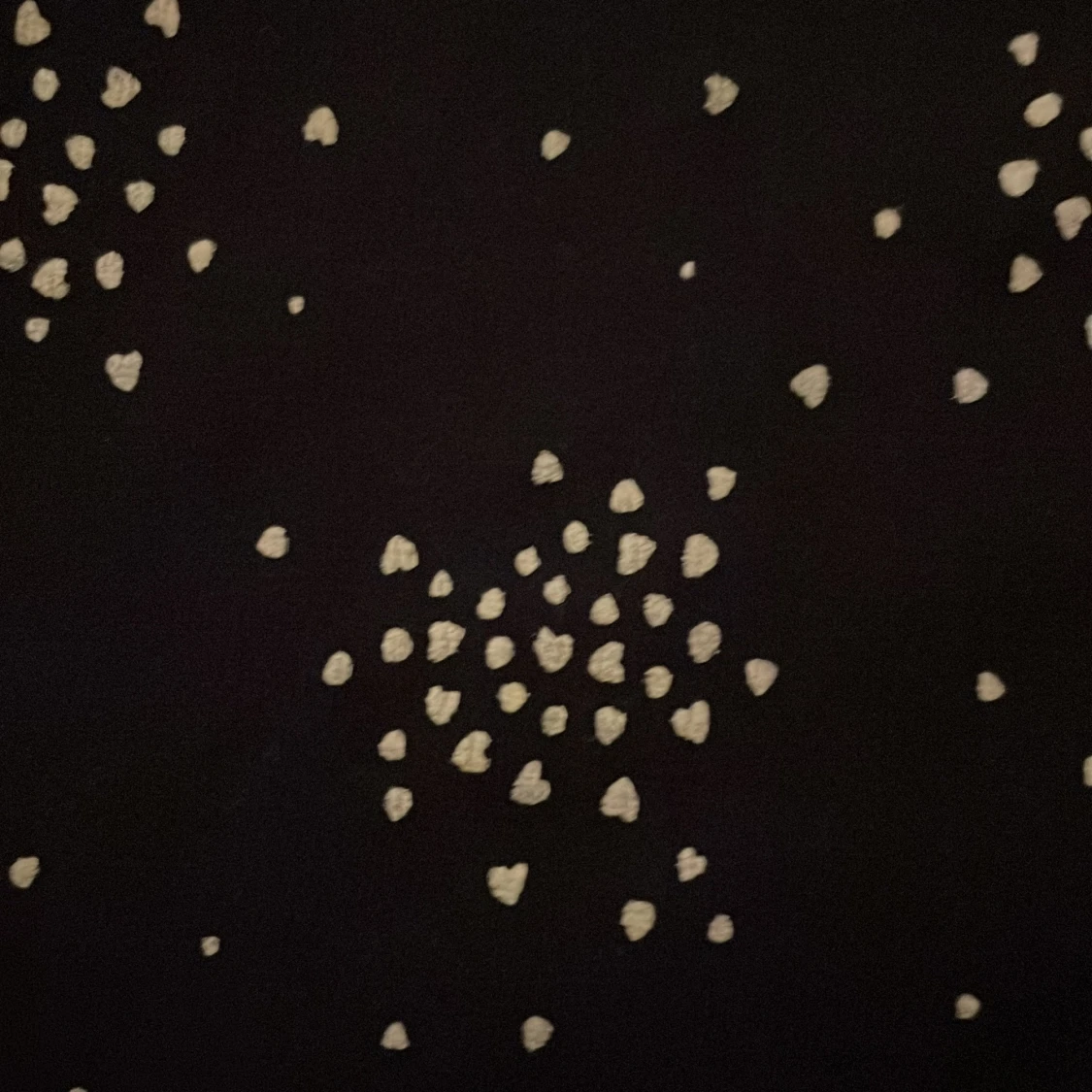 Svart prickig klänning H&M barn - 1