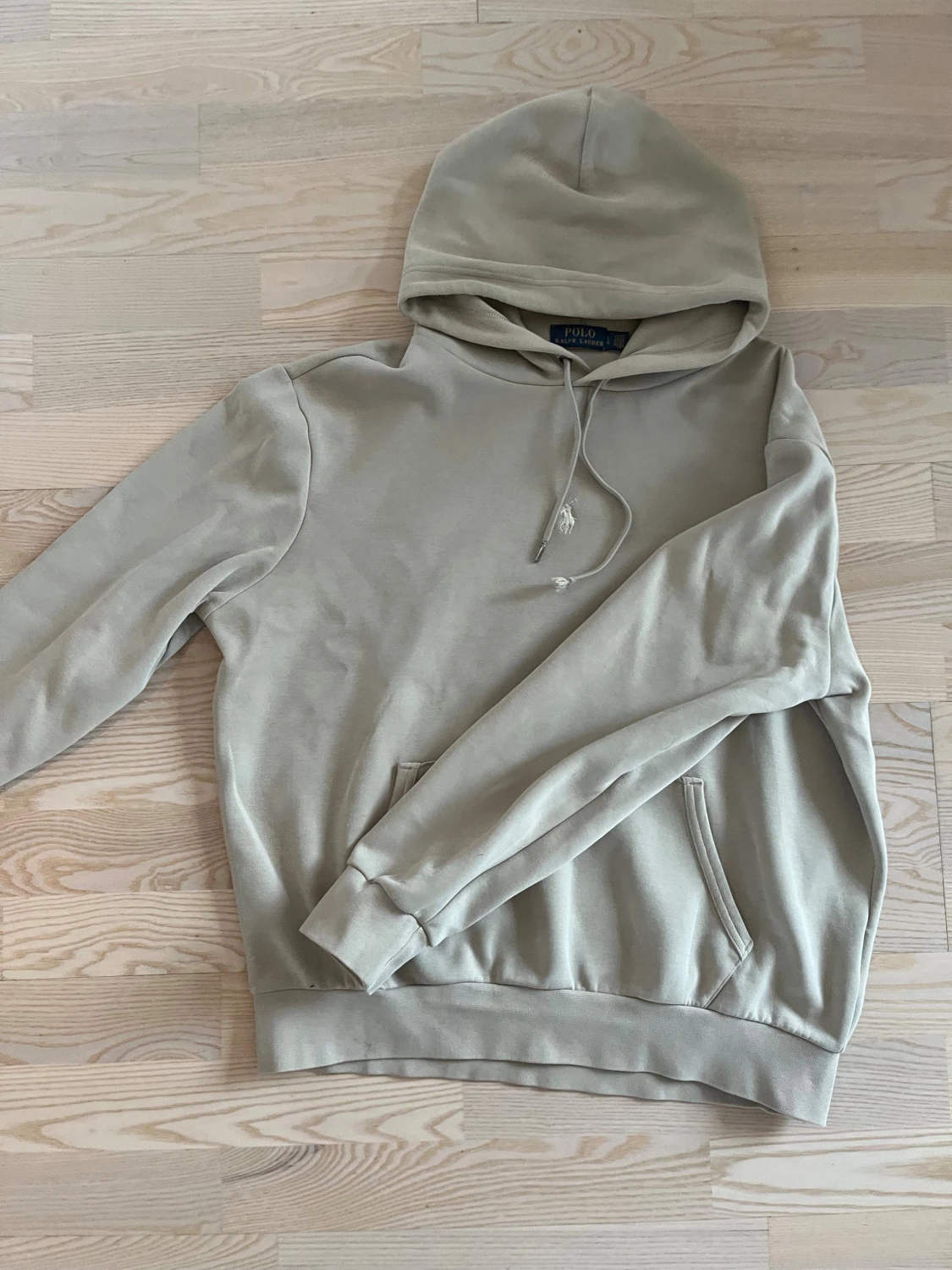 Beige Ralph Lauren Polo Hoodie - 4